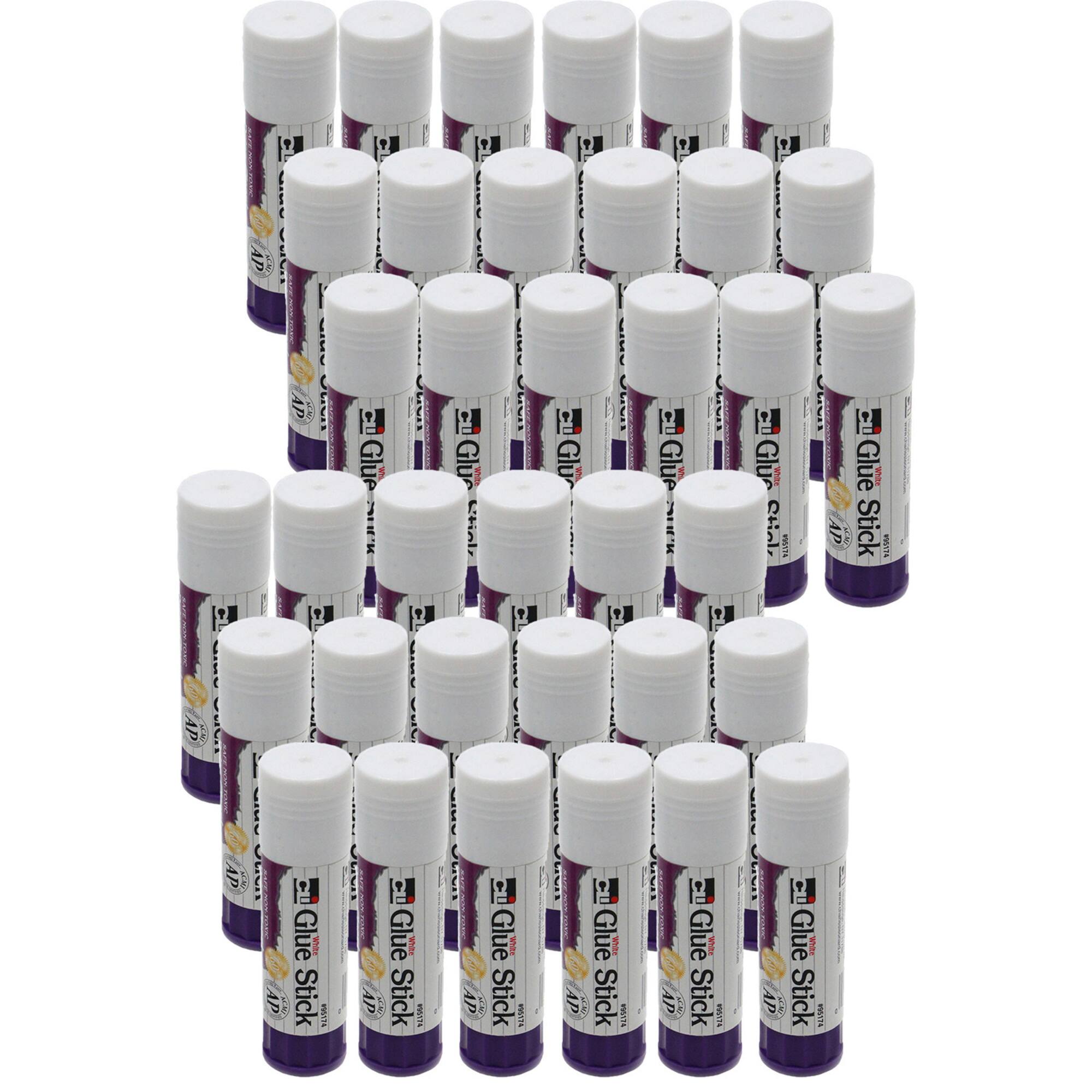 Charles Leonard 0.74oz. Glue Sticks, 36ct.